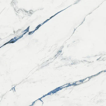 Fiona - 25In x 58In - Blue Calacatta - Matte
